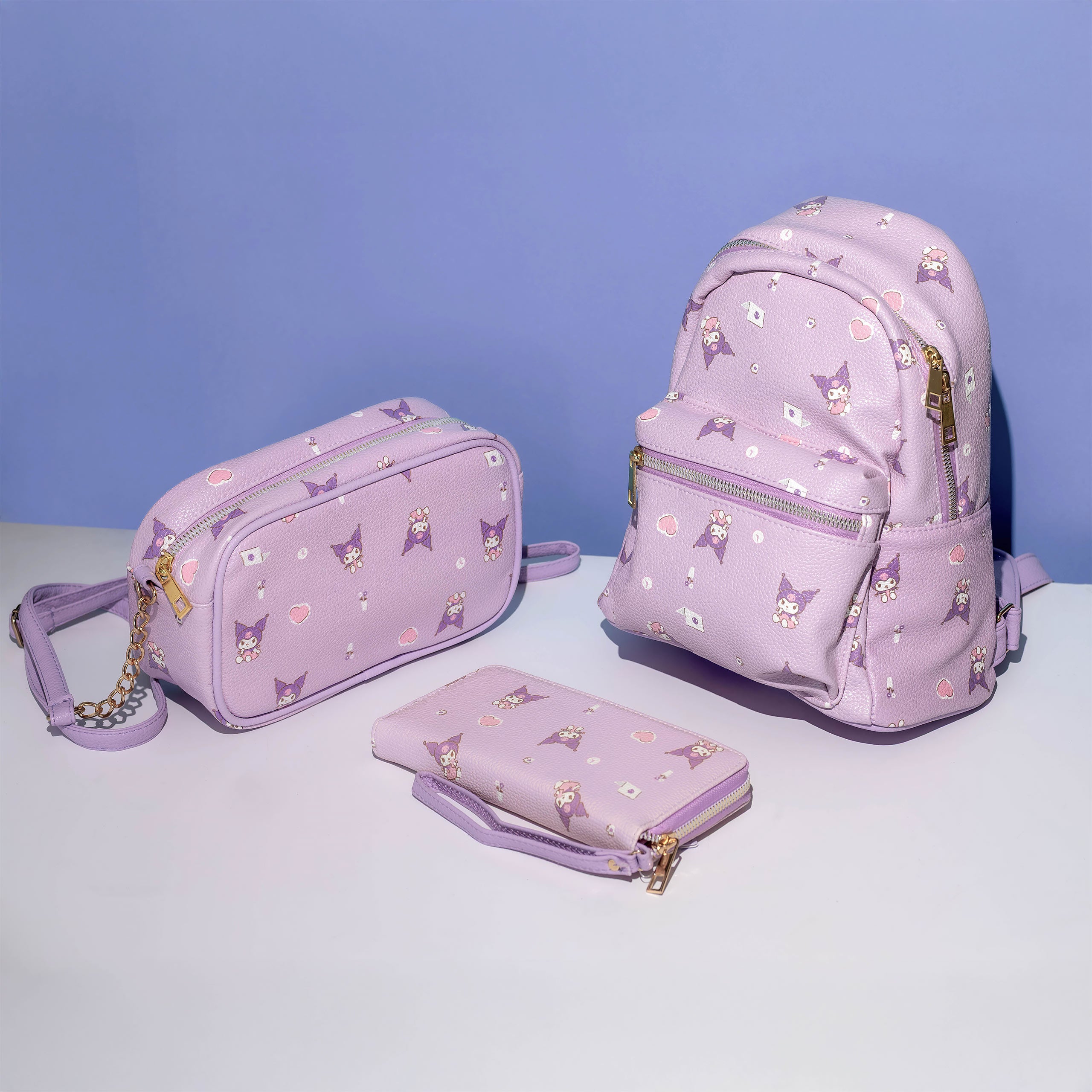 Produktbild Hello Kitty - Kuromi Axelremsväska
