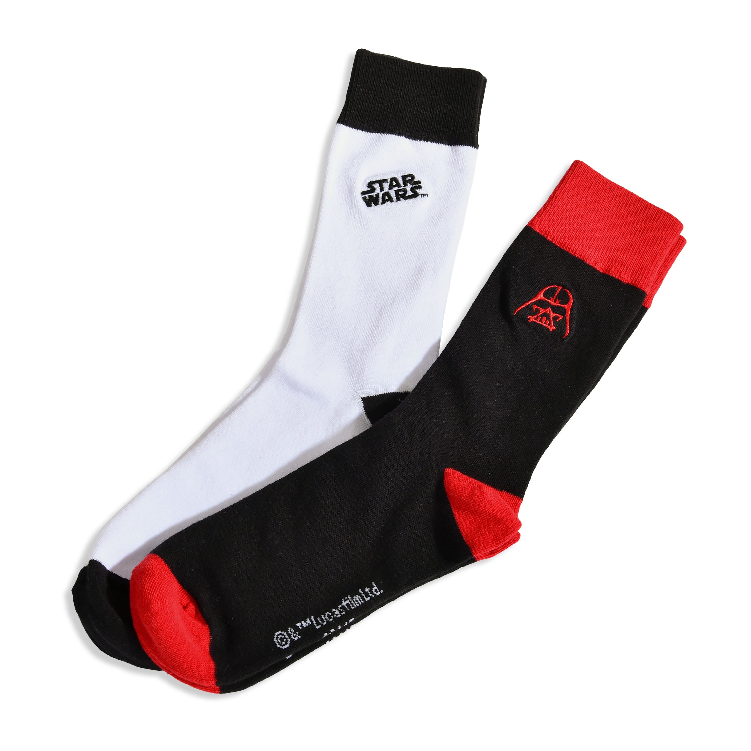 Produktbild Star Wars - Darth Vader Logo strumpor 2-pack