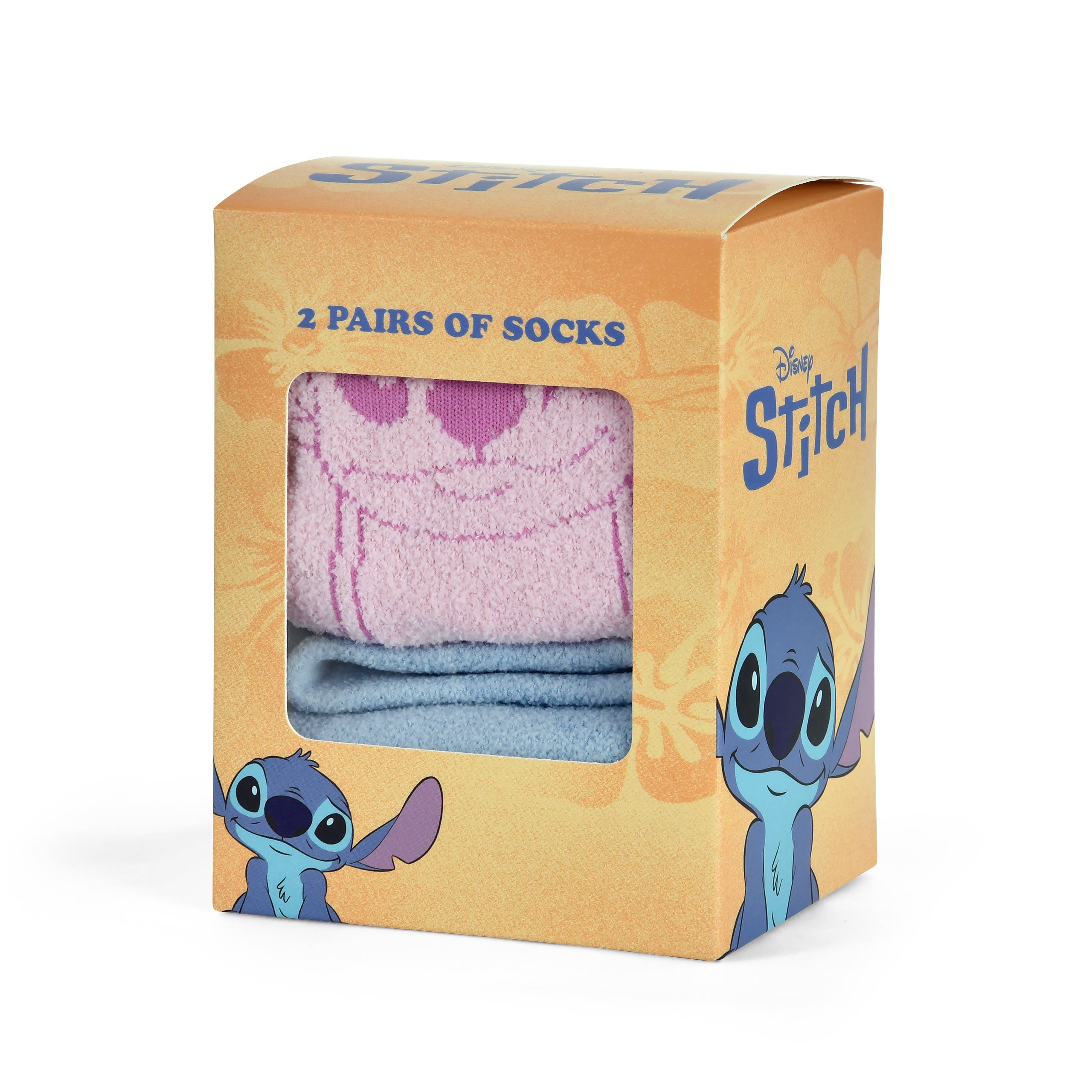 Produktbild Stitch och Angel strumpor 2-pack i presentask - Lilo & Stitch