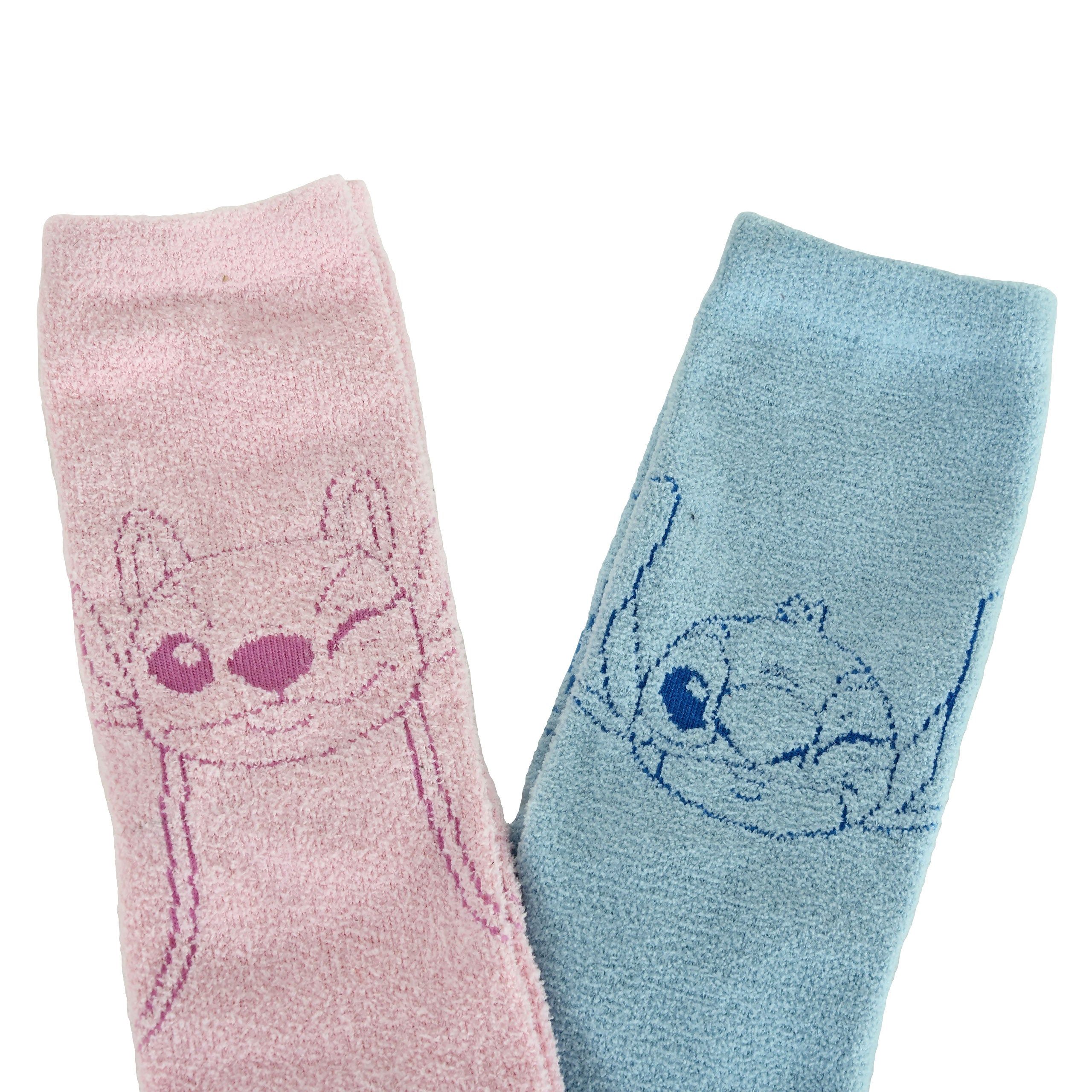 Produktbild Stitch och Angel strumpor 2-pack i presentask - Lilo & Stitch