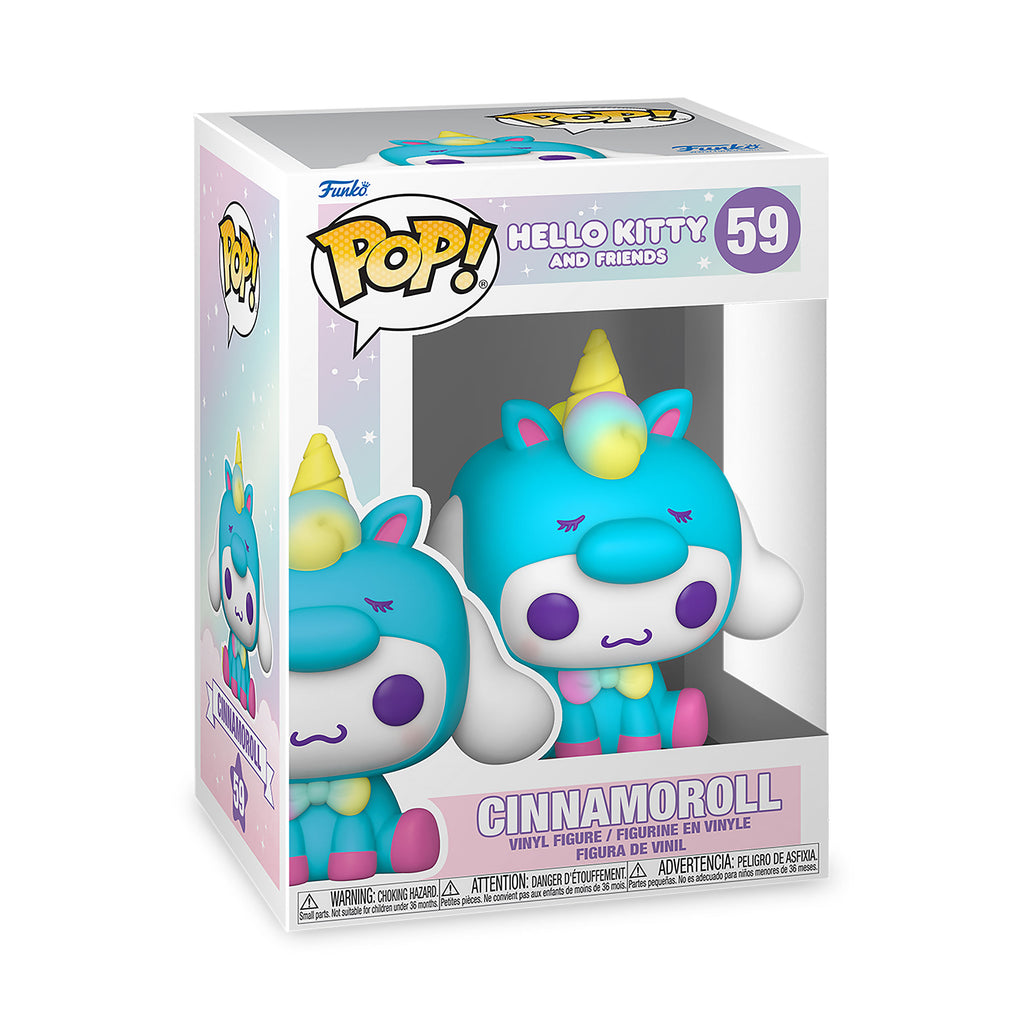 Produktbild Sanrio - Cinnamoroll Enhörning Hello Kitty and Friends Funko Pop Figur