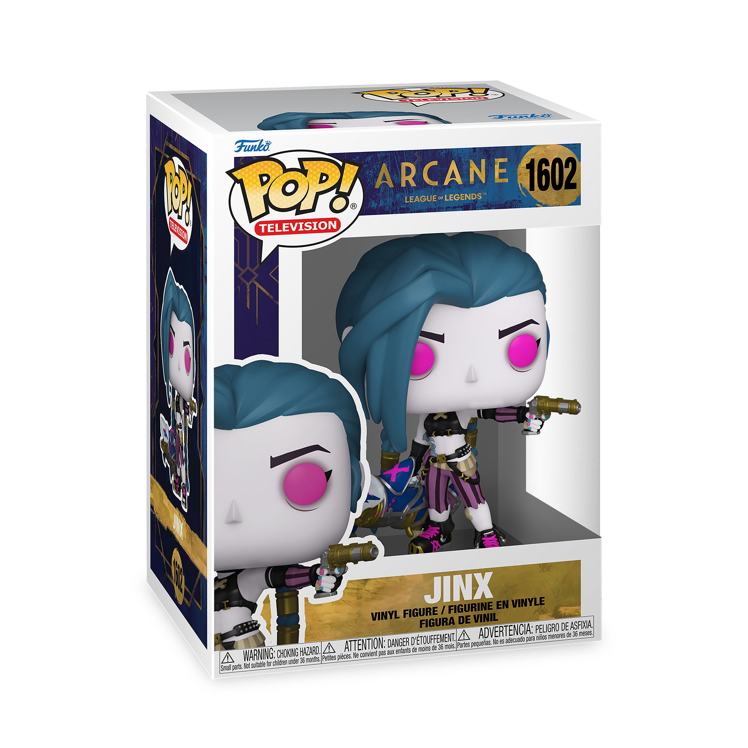 Produktbild League of Legends: Arcane - Jinx Funko Pop Figur