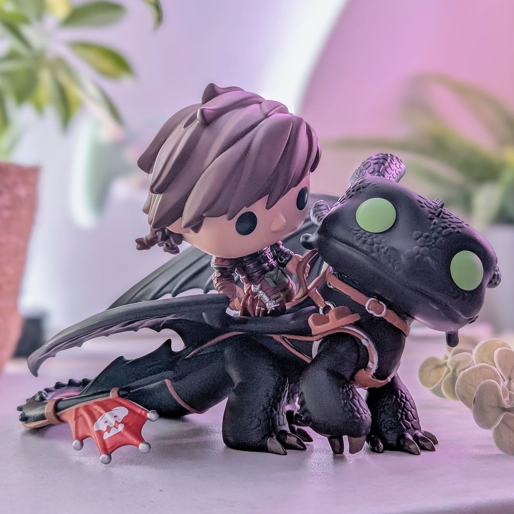 Produktbild Draktränaren - Hicke med Tandlöse Funko Pop Dioramafigur