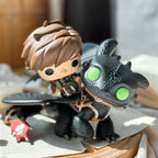 Produktbild Draktränaren - Hicke med Tandlöse Funko Pop Dioramafigur