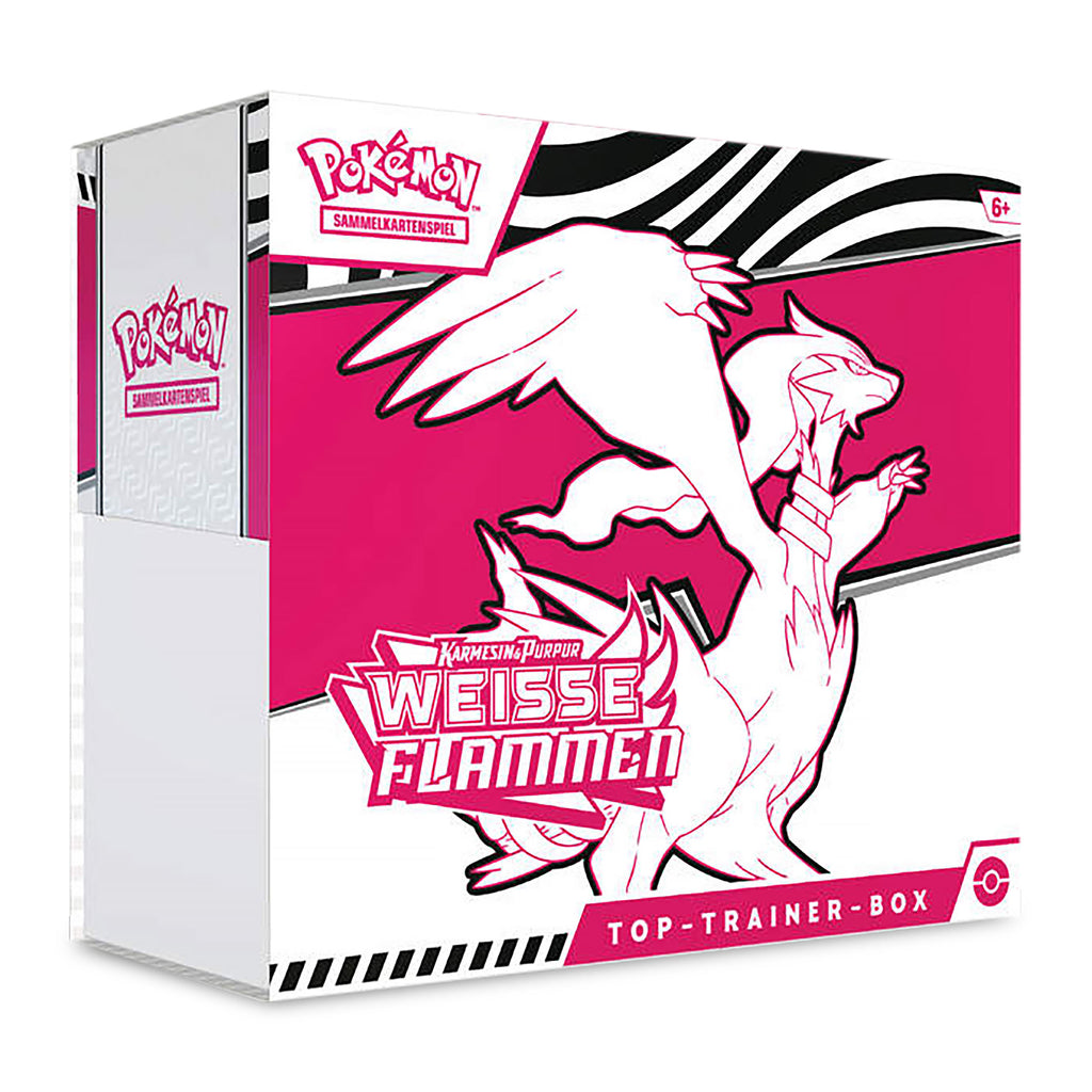 Produktbild Pokemon - Skarlet & Lila Vit Flamma Top-Tränar-Box