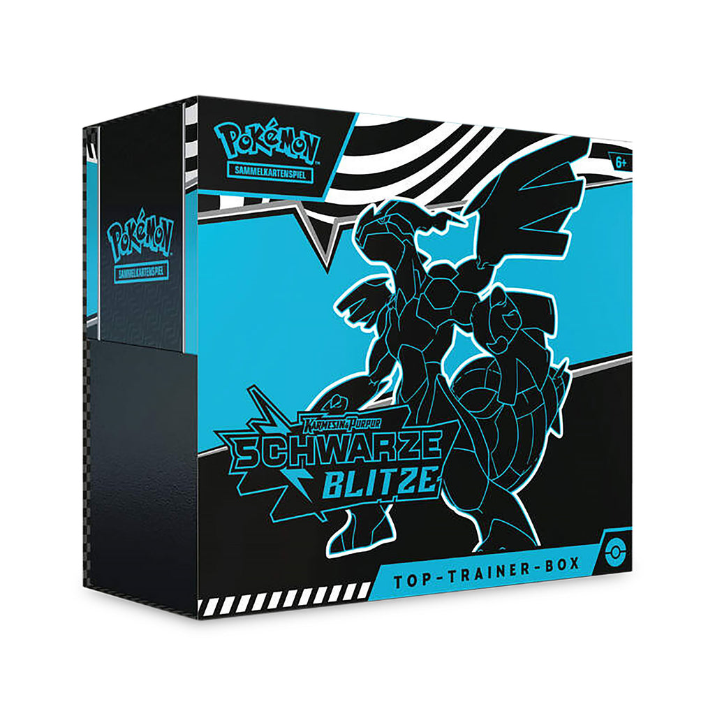 Produktbild Pokemon - Skarlet & Lila Svarta Blixtar Top-Tränar-Box