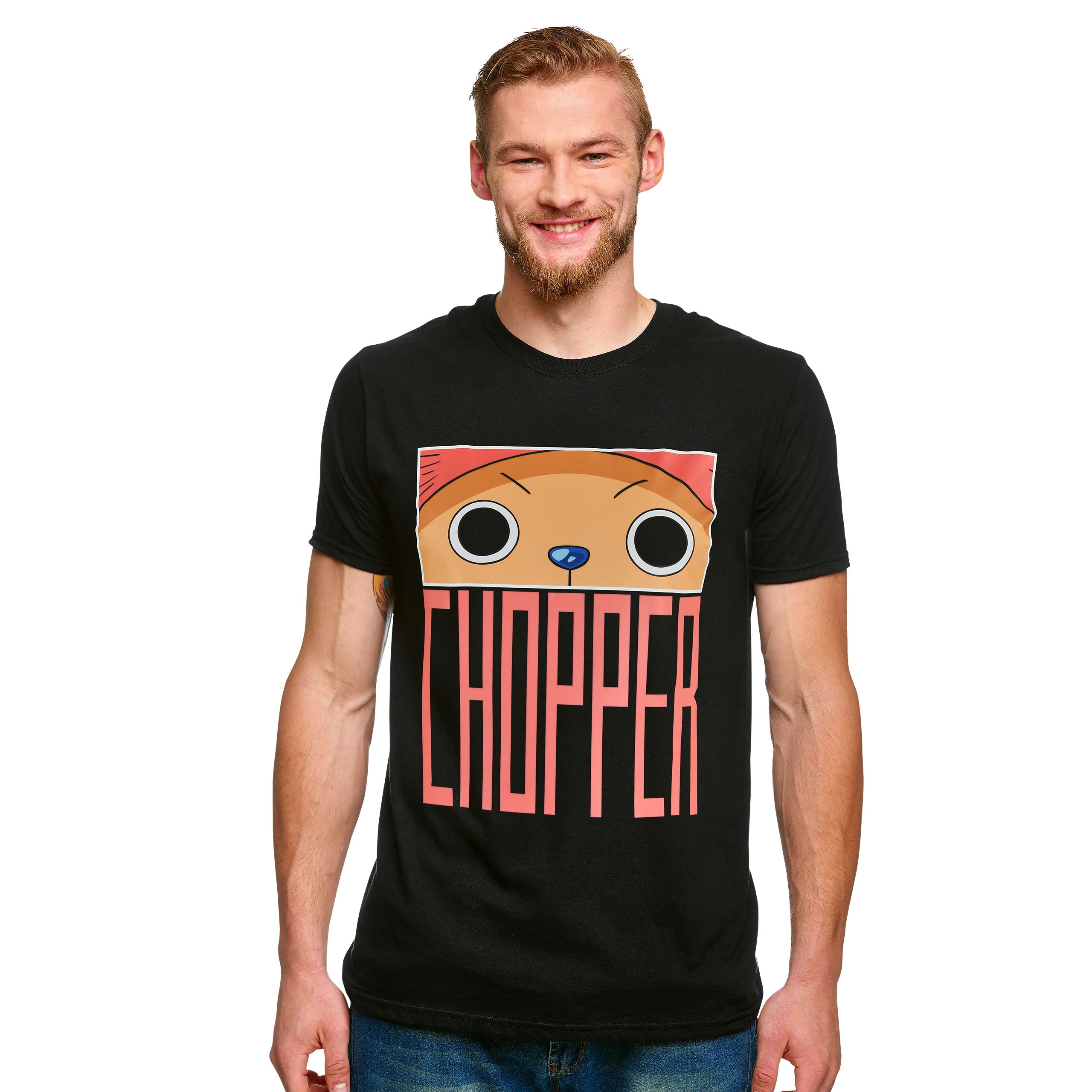 Produktbild One Piece - Tony Chopper Eyes T-Shirt svart