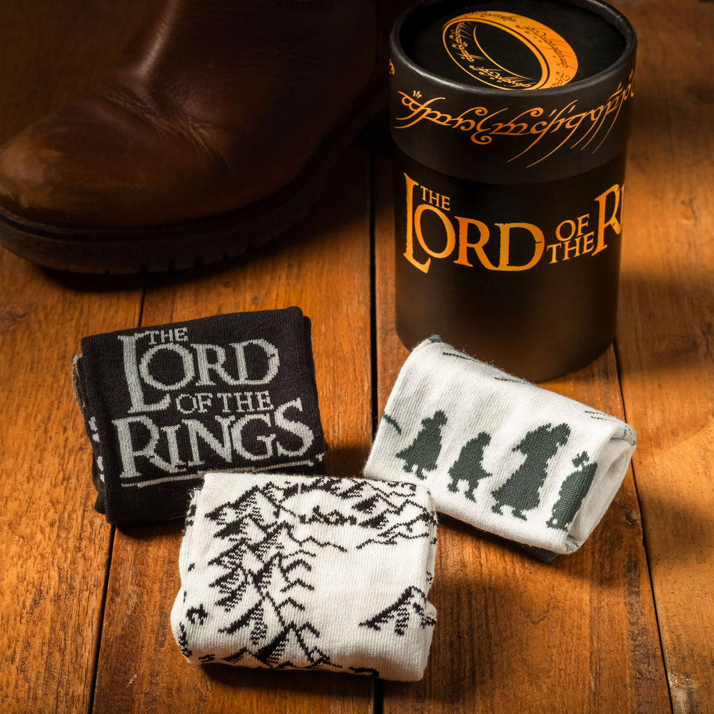 Produktbild Sagan om Ringen – Sällskapet sockor 3-pack i presentförpackning