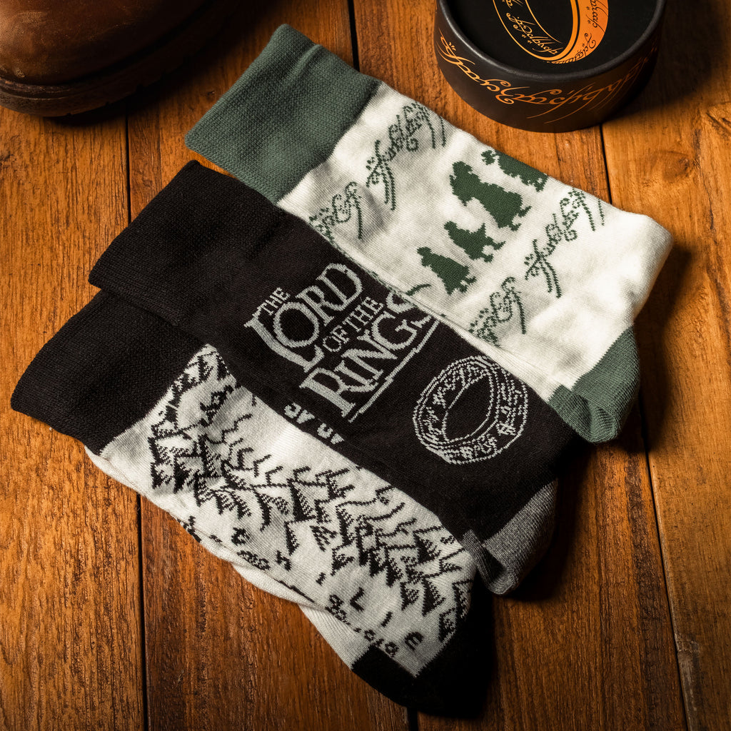 Produktbild Sagan om Ringen – Sällskapet sockor 3-pack i presentförpackning