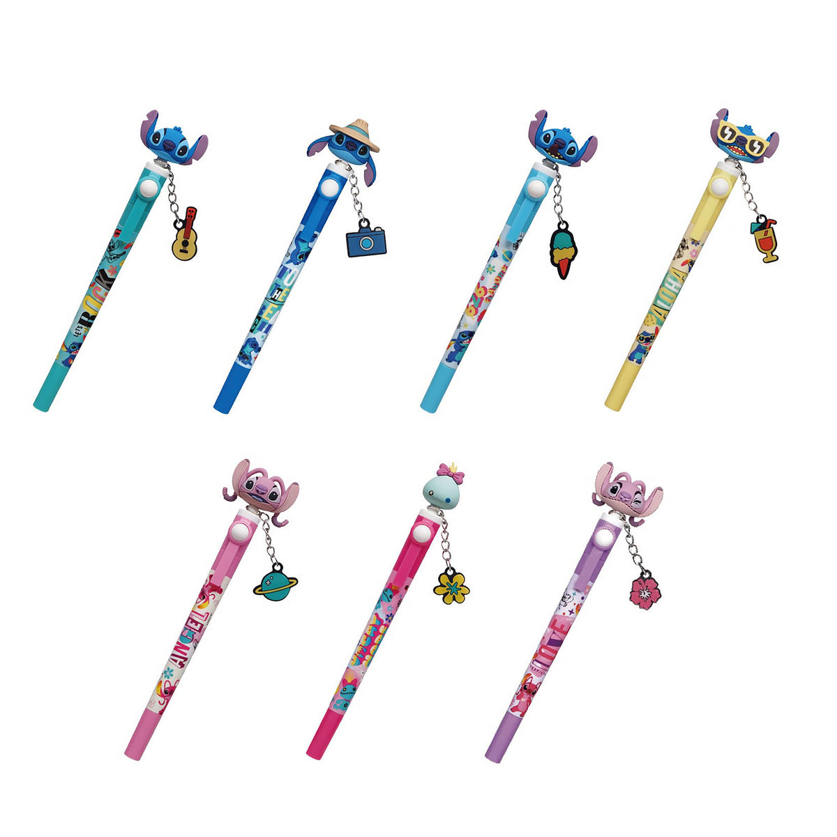 Produktbild Lilo & Stitch - Mystisk 3D-penna med hänge, 12-pack