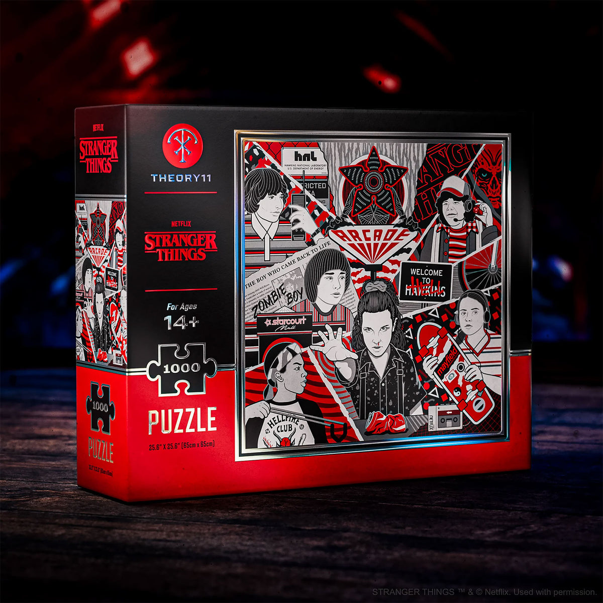 Produktbild Stranger Things - Upside Down Premium-pussel