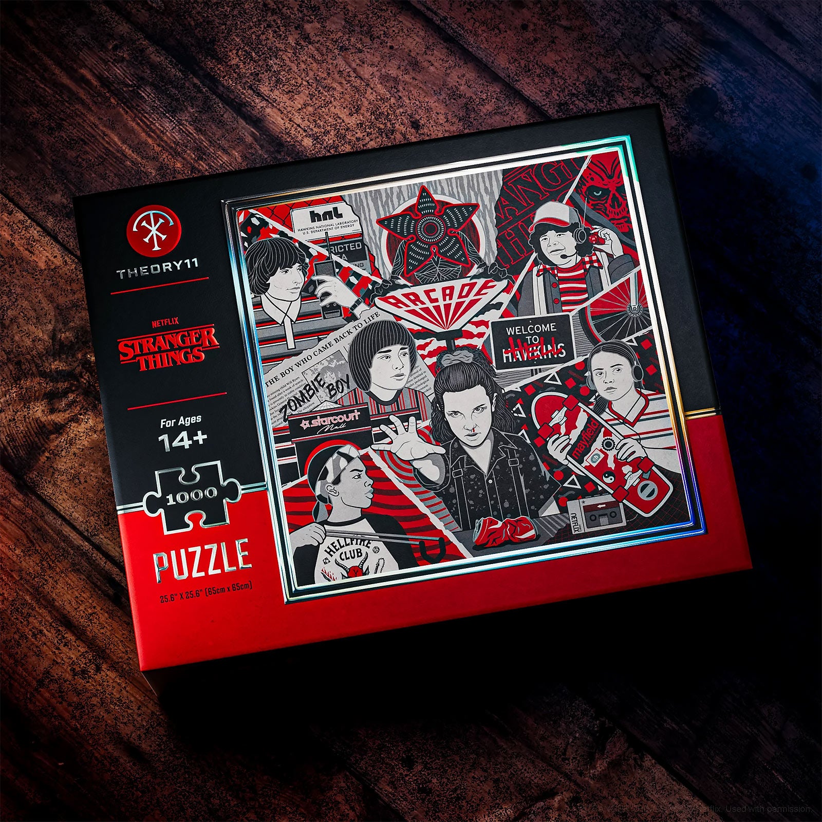 Produktbild Stranger Things - Upside Down Premium-pussel