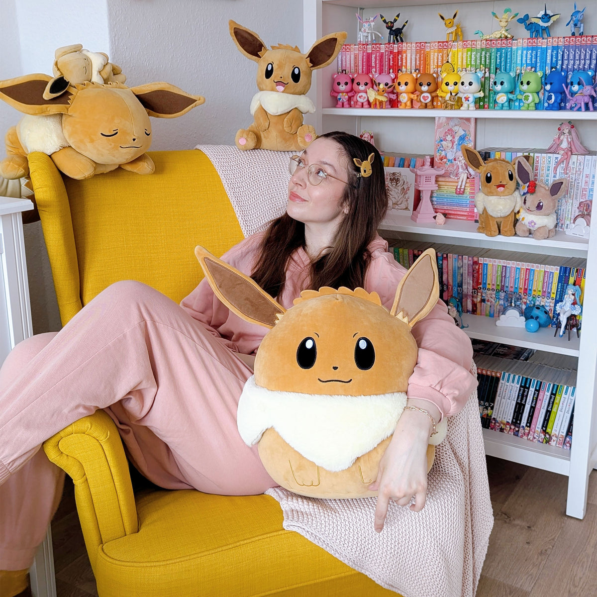 Produktbild Eevee Squishmallows Plyschfigur - Pokemon