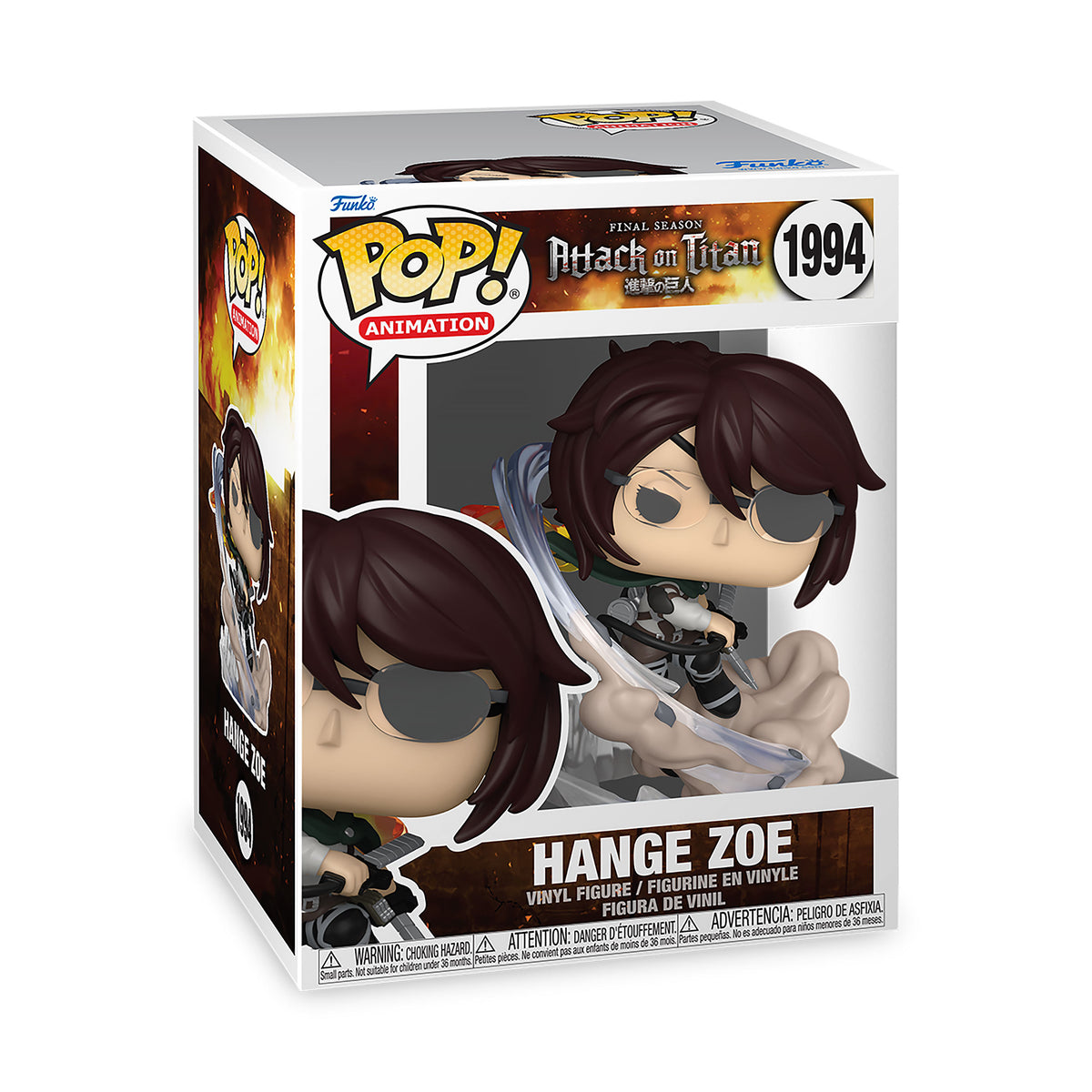 Produktbild Attack on Titan – Hange Zoe Funko Pop-figur