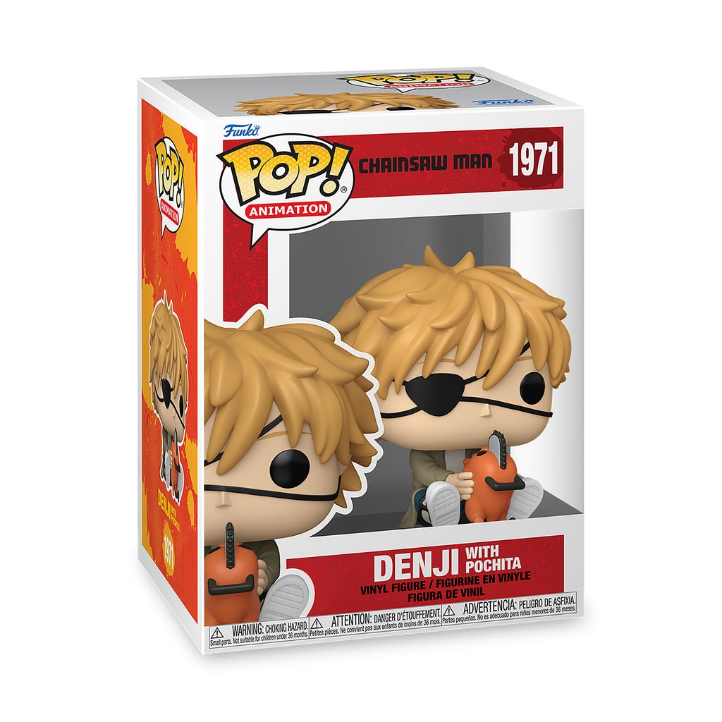 Produktbild Chainsaw Man - Denji och Pochita Funko Pop Figur