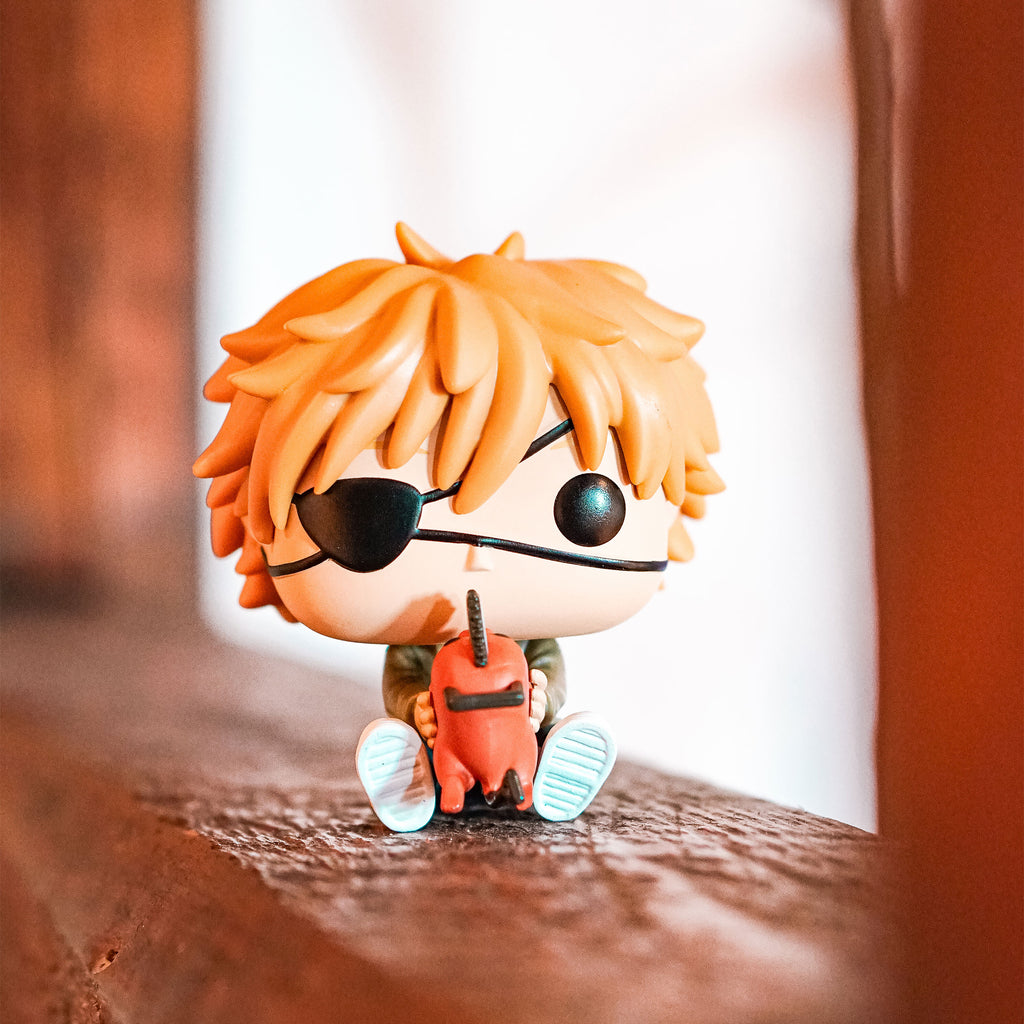 Produktbild Chainsaw Man - Denji och Pochita Funko Pop Figur