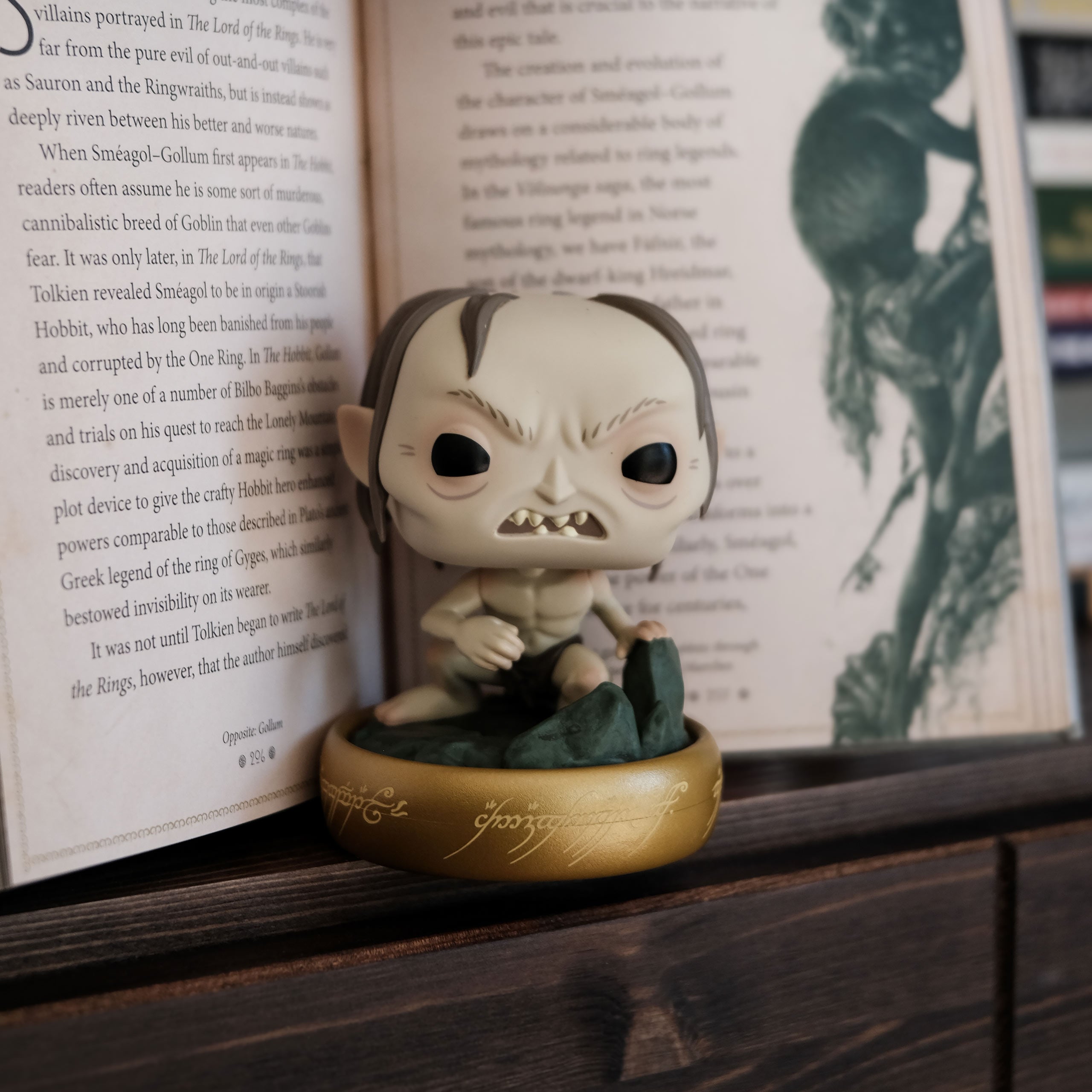 Produktbild Sagan om Ringen – Gollum Glow-in-the-Dark Funko Pop!-figur