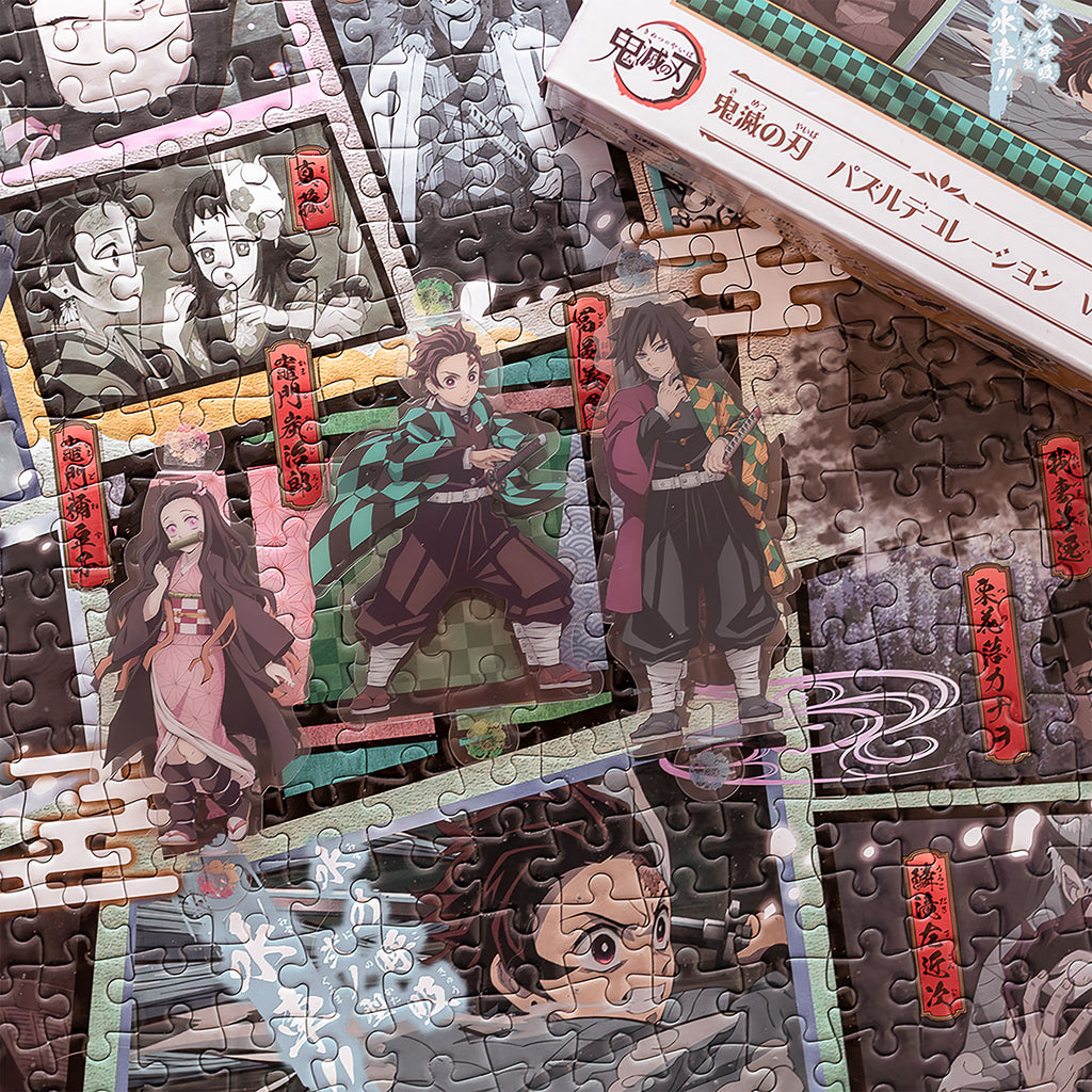Produktbild Demon Slayer - Nezuko och Tanjiro Pop-up-pussel 500 bitar