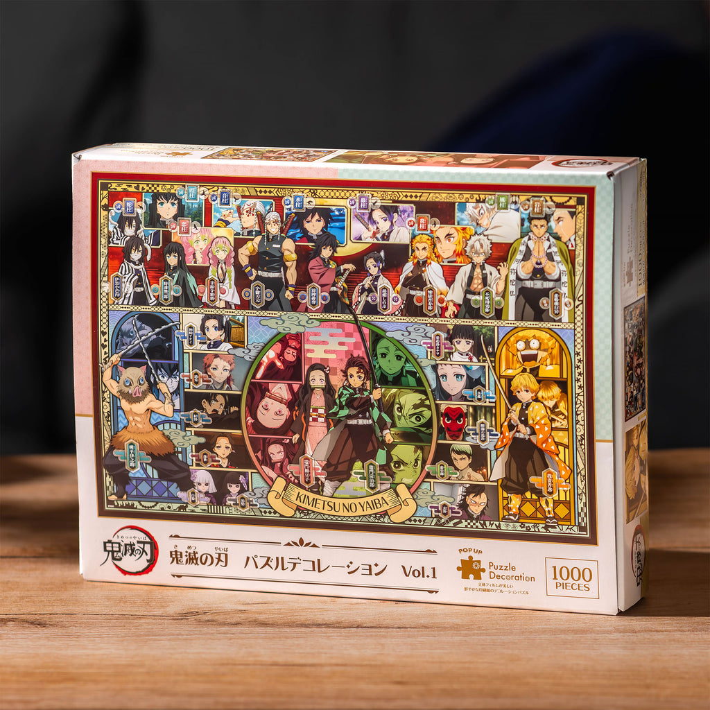Produktbild Demon Slayer - Kimetsu no Yaiba Pop-up-pussel 1000 bitar Vol. 1