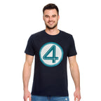 Produktbild Fantastic Four - Emblem T-shirt svart
