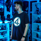 Produktbild Fantastic Four - Emblem T-shirt svart