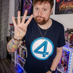 Produktbild Fantastic Four - Emblem T-shirt svart