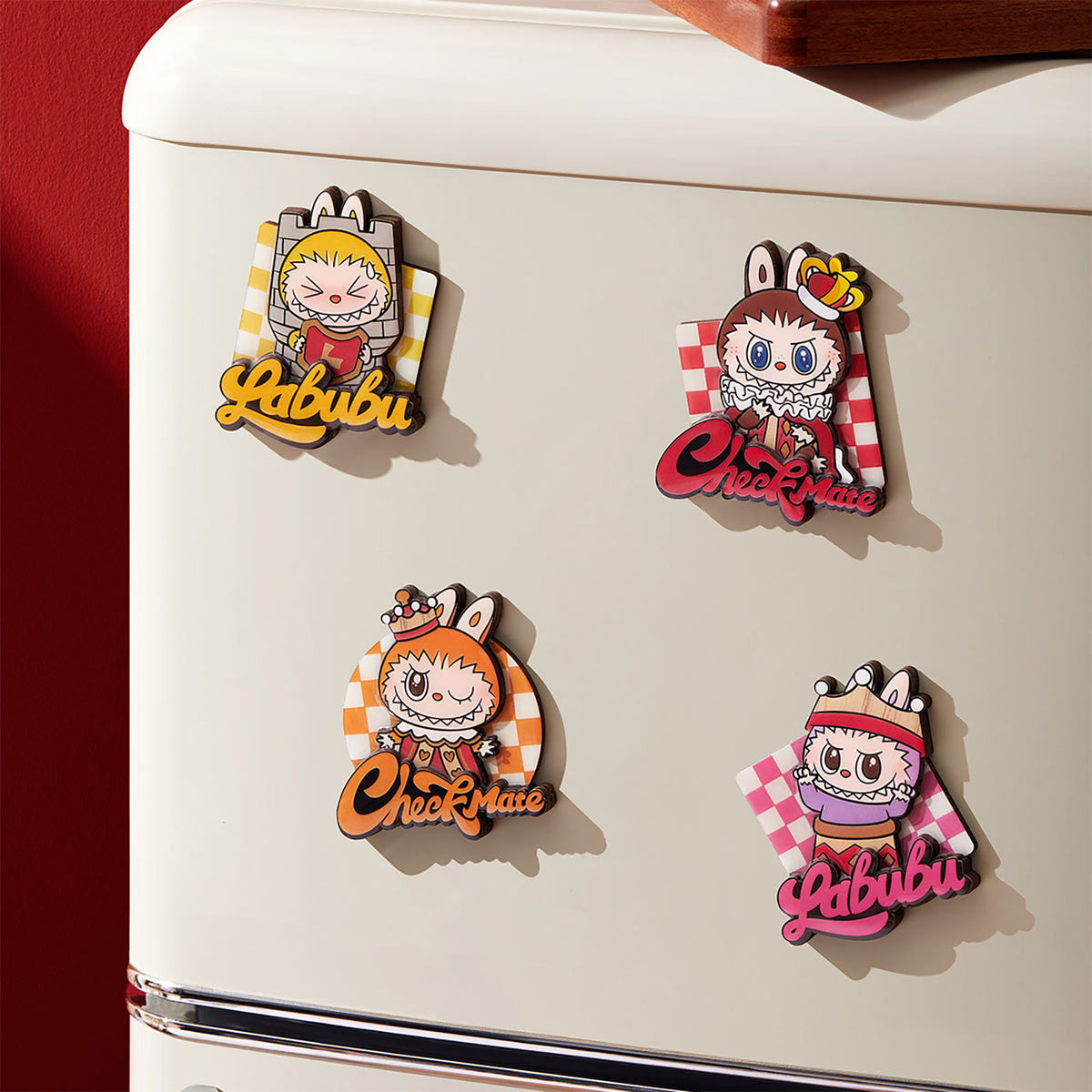 Product image Labubu - The Monsters Let's Checkmate Series POP MART Mystery Magnet Display