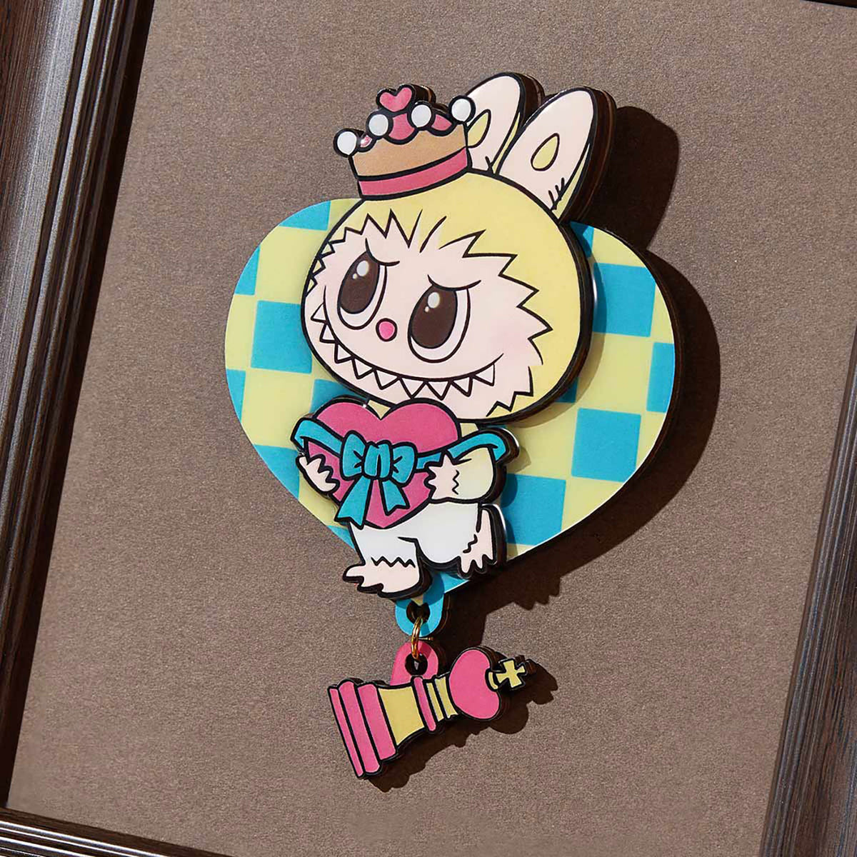 Produktbild Labubu - The Monsters Let's Checkmate Series POP MART Mystery Magnet