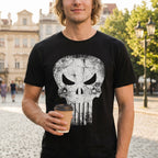 Produktbild Punisher - Skull Bullets Logo T-shirt svart
