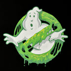 Produktbild Ghostbusters - Glow in the Dark Slime Logo T-shirt Svart