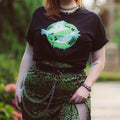 Produktbild Ghostbusters - Glow in the Dark Slime Logo T-shirt Svart