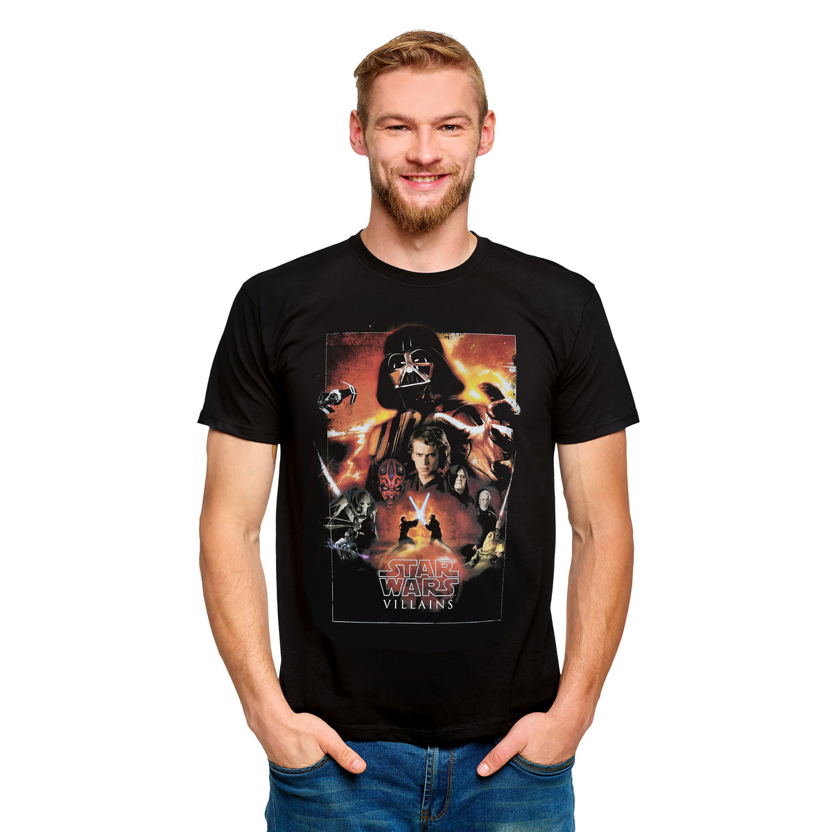 Produktbild Star Wars - Villains T-shirt svart