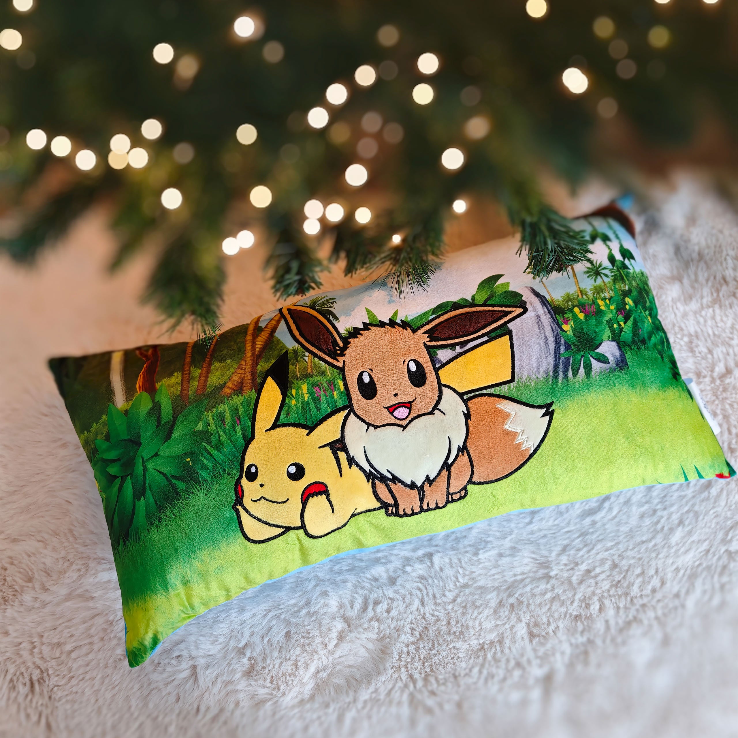 Produktbild Pokémon - Kudde Pikachu och Eevee