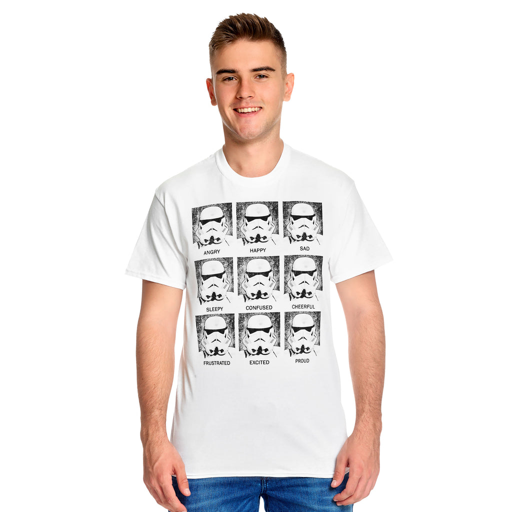 Produktbild Stormtrooper Multiface T-shirt vit - Star Wars