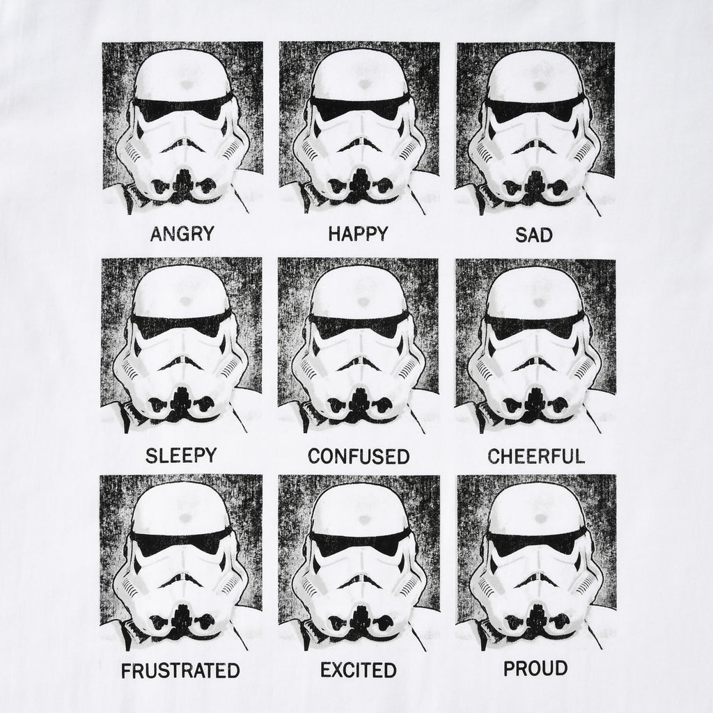 Produktbild Stormtrooper Multiface T-shirt vit - Star Wars