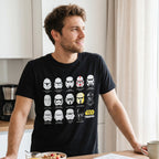 Product image Stormtrooper Helmet Collage T-shirt black - Star Wars