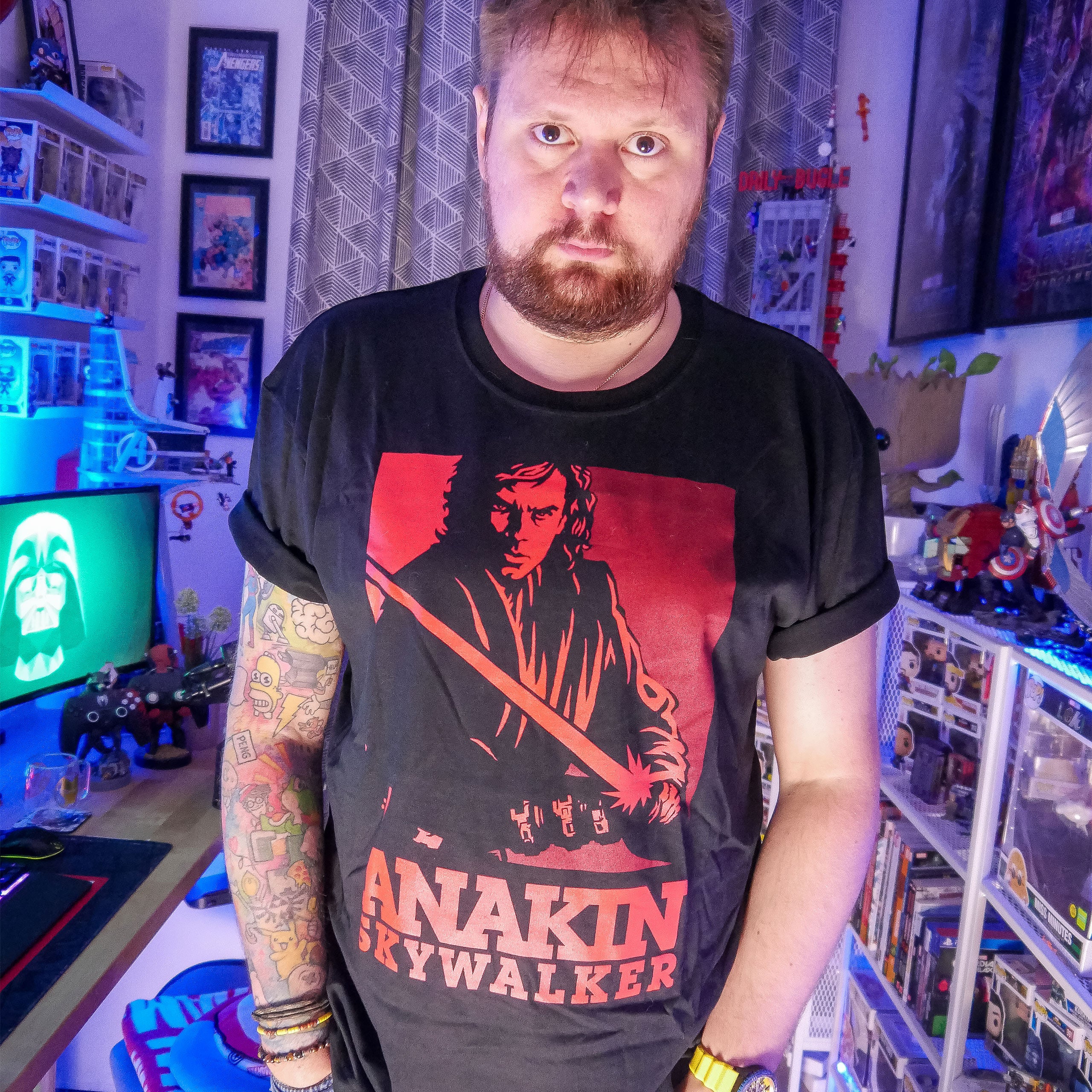 Produktbild Star Wars - Anakin Legends T-shirt svart