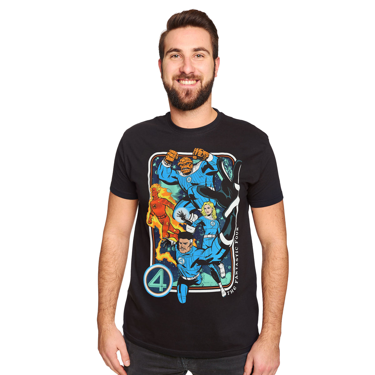 Produktbild Fantastic Four - Karaktärer T-Shirt svart