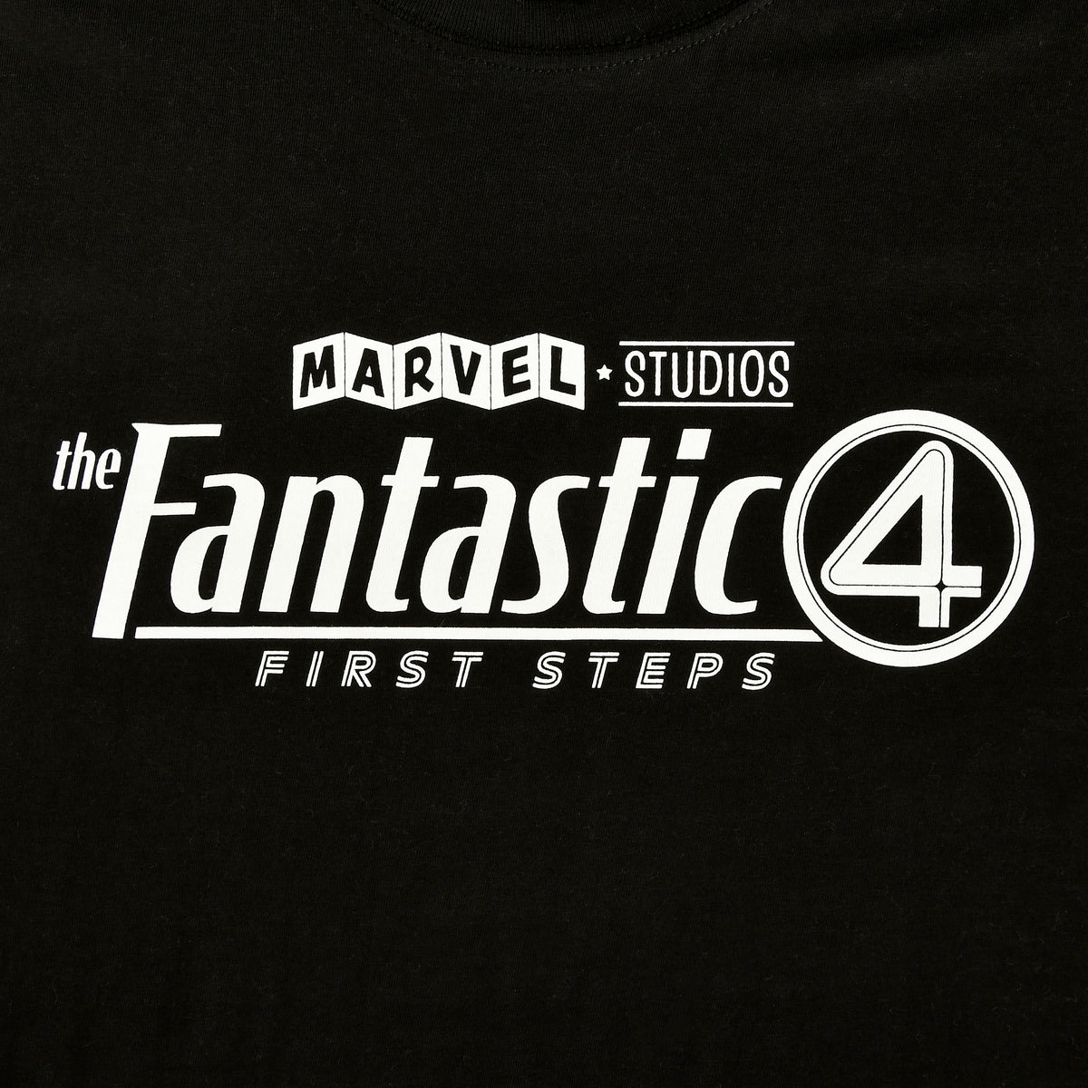 Produktbild Fantastic Four - Logotyp T-Shirt Svart