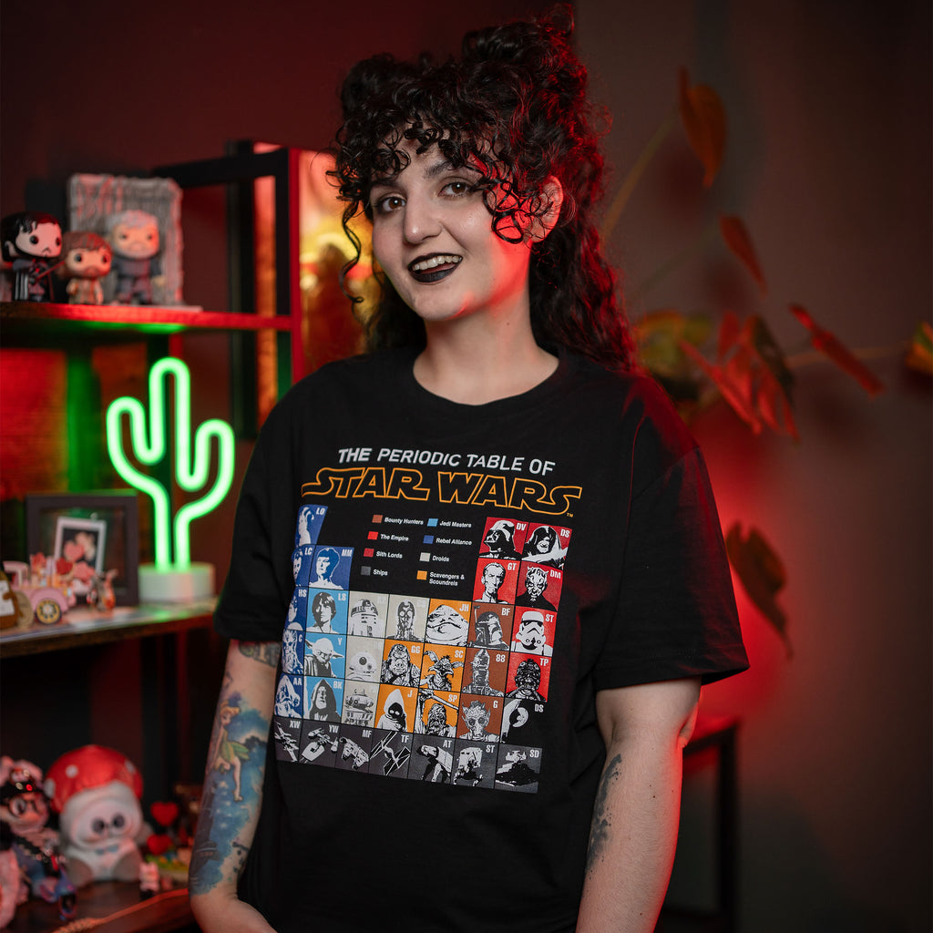 Produktbild Star Wars - Periodiska systemet T-Shirt svart