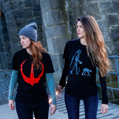 Produktbild Star Wars - Darth Vader Dog Walker T-shirt svart