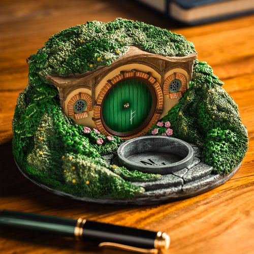 Produktbild Sagan om Ringen - Värmeljushållare diorama Hobbit-håla (Fylke)