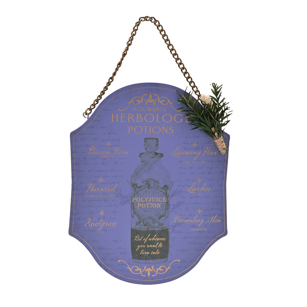 Product image Harry Potter - Herbology and Potions Wooden Wall Art