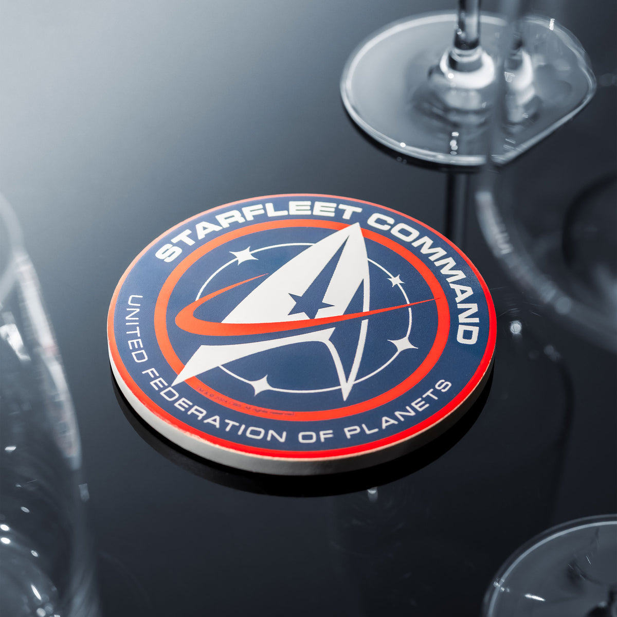 Produktbild Star Trek - Starfleet Command Glasunderlägg