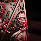 Produktbild Star Wars - Luke och Darth Vader metallbarreplik begränsad upplaga