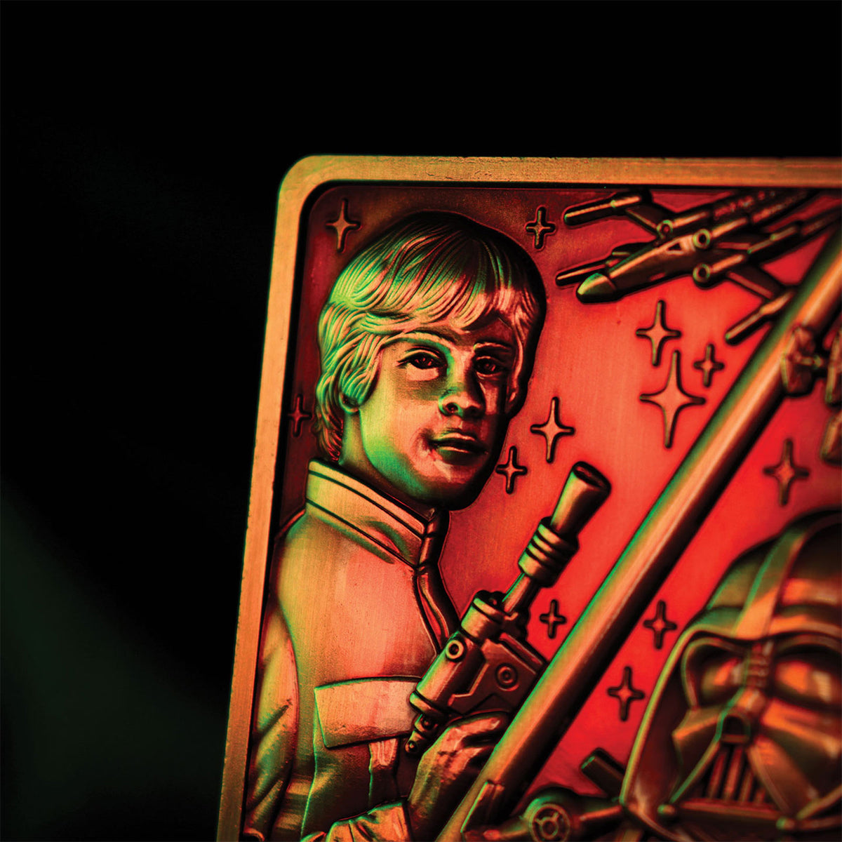Produktbild Star Wars - Luke och Darth Vader metallbarreplik begränsad upplaga