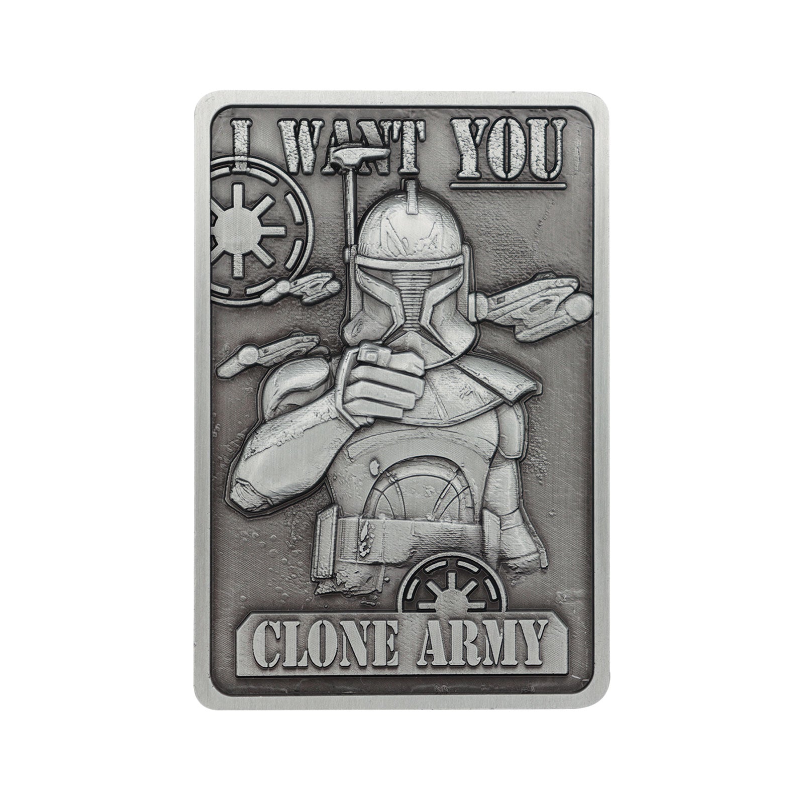 Produktbild Star Wars - Captain Rex Clone Army Metalltacka Replika begränsad