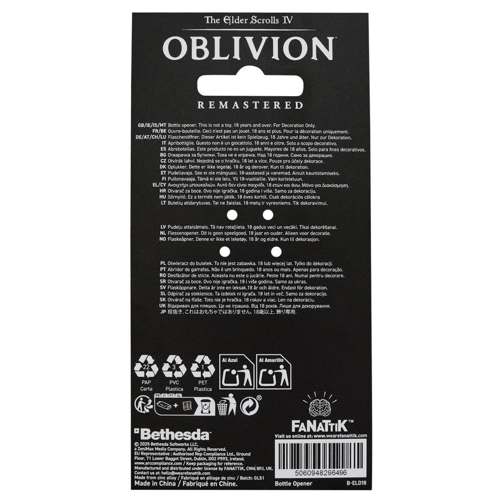 Produktbild The Elder Scrolls IV: Oblivion - Mehrune's Razor flasköppnare