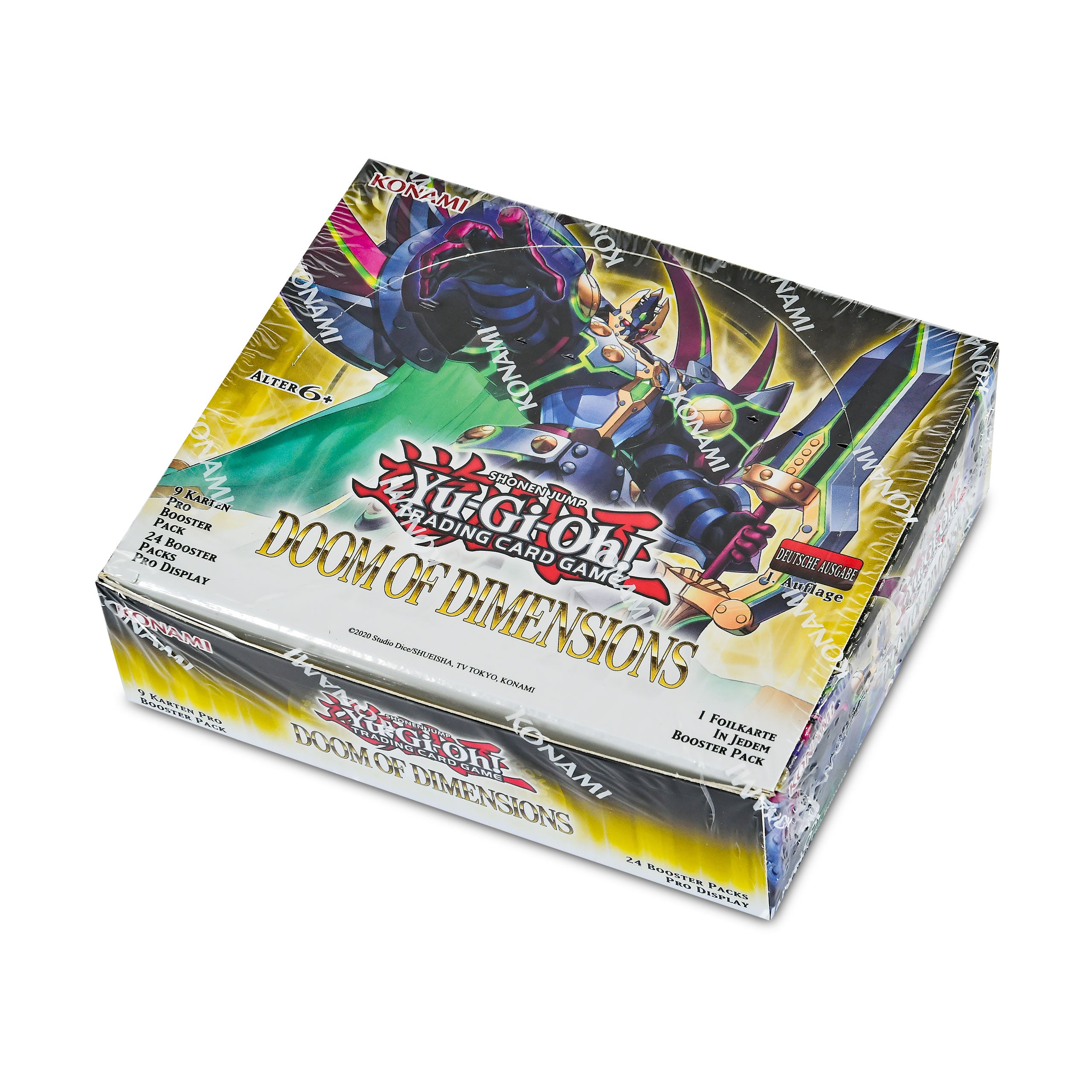 Produktbild Yu-Gi-Oh! - Doom of Dimensions Samlarkorts Booster-display - tysk utgåva