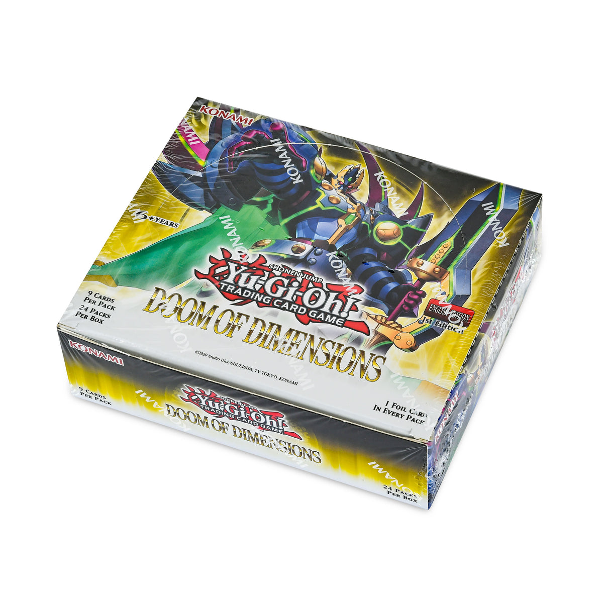 Produktbild Yu-Gi-Oh! - Doom of Dimensions Booster-display för samlarkort engelsk version